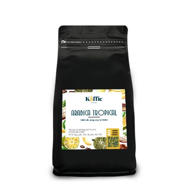 Cà phê hạt Kaffie Arabica nhiệt đới (250gr)